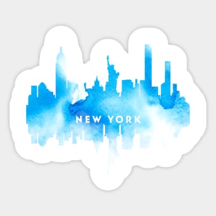 New York City Skyline Sticker